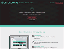 Tablet Screenshot of chicagovps.net